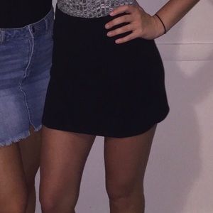 🧿2/$20🧿 Prince&Fox Black Mini Skirt (5a)